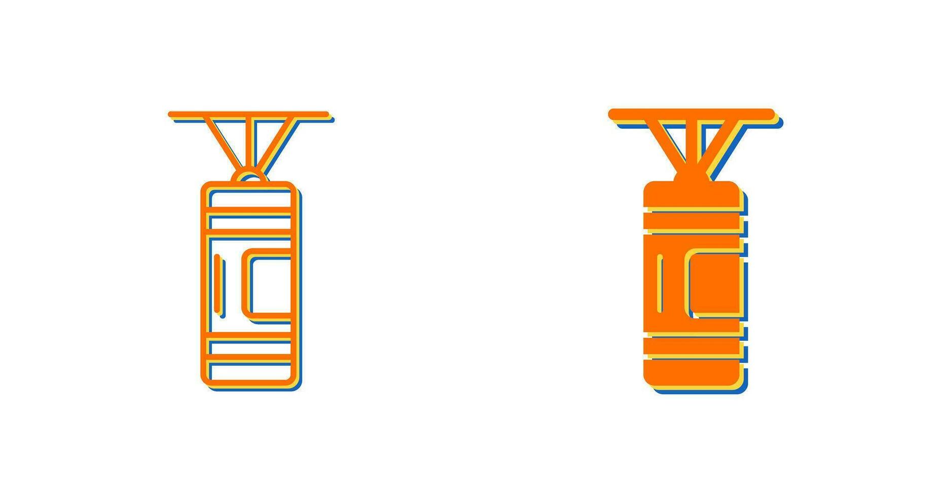 Punching Bag Vector Icon