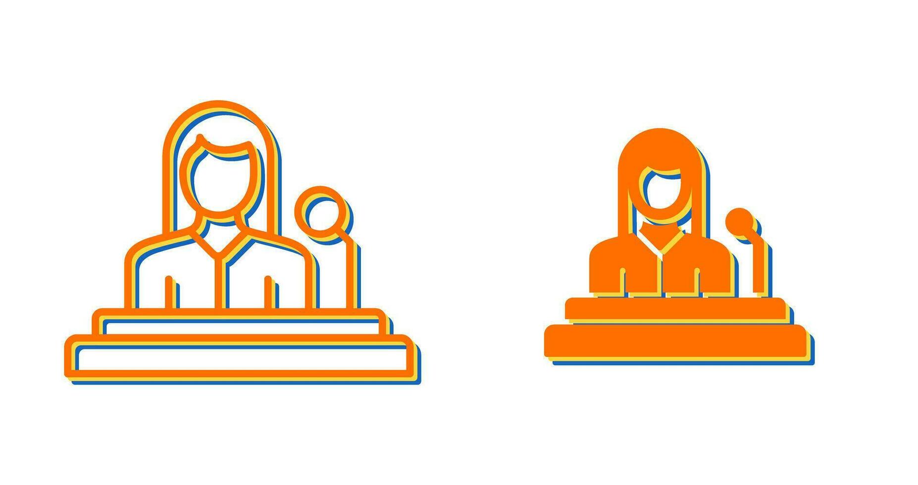 Lectern Vector Icon