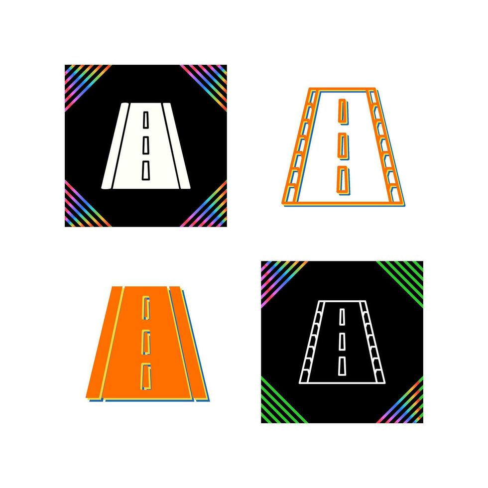 icono de vector de carretera