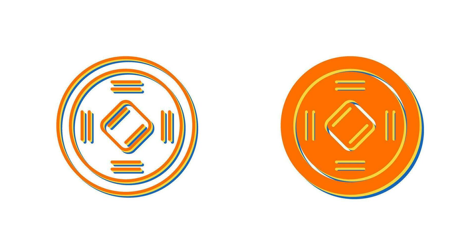 Lucky Coin Vector Icon