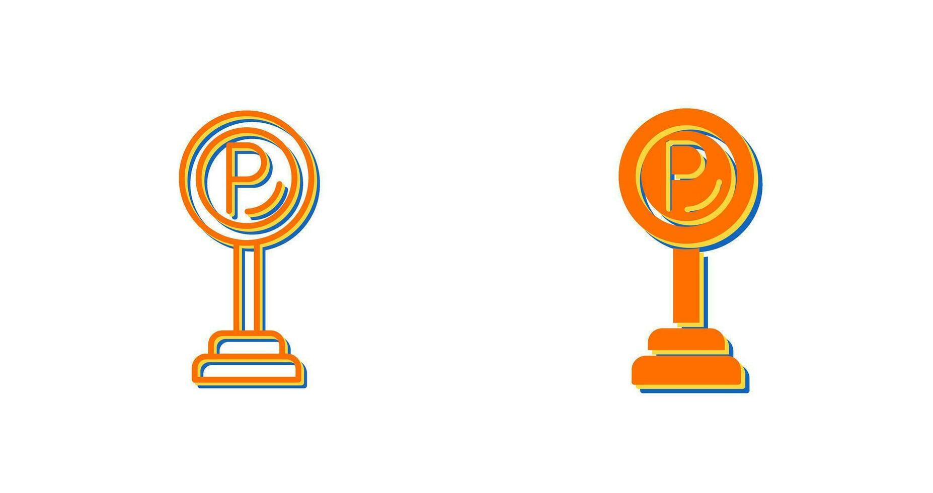 Parking Sign Vector Icon