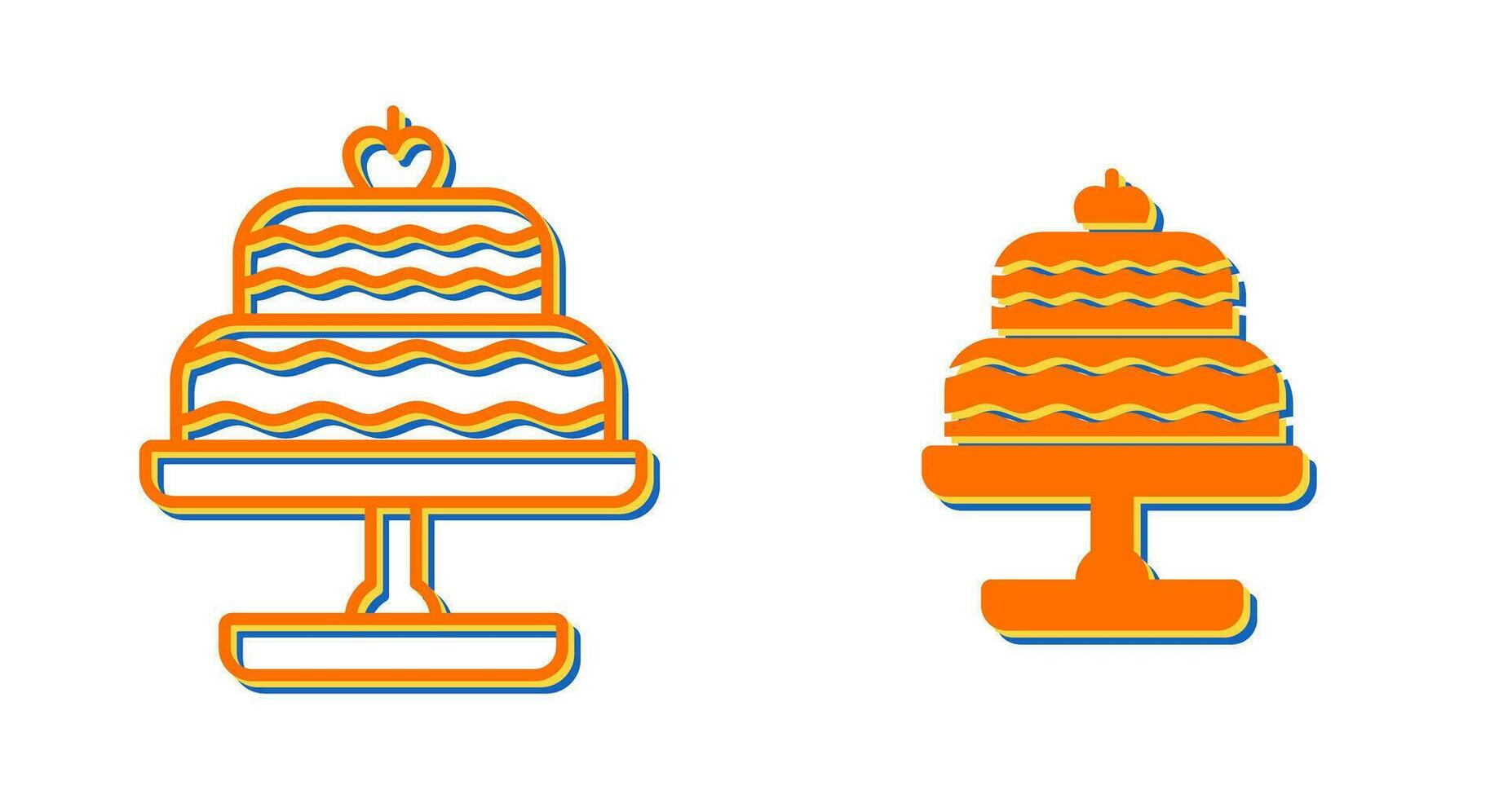Cake Vector Icon