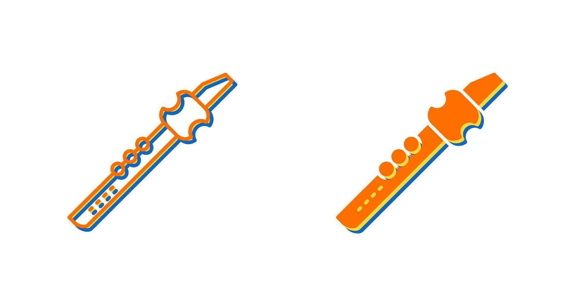 Flute Vector Icon