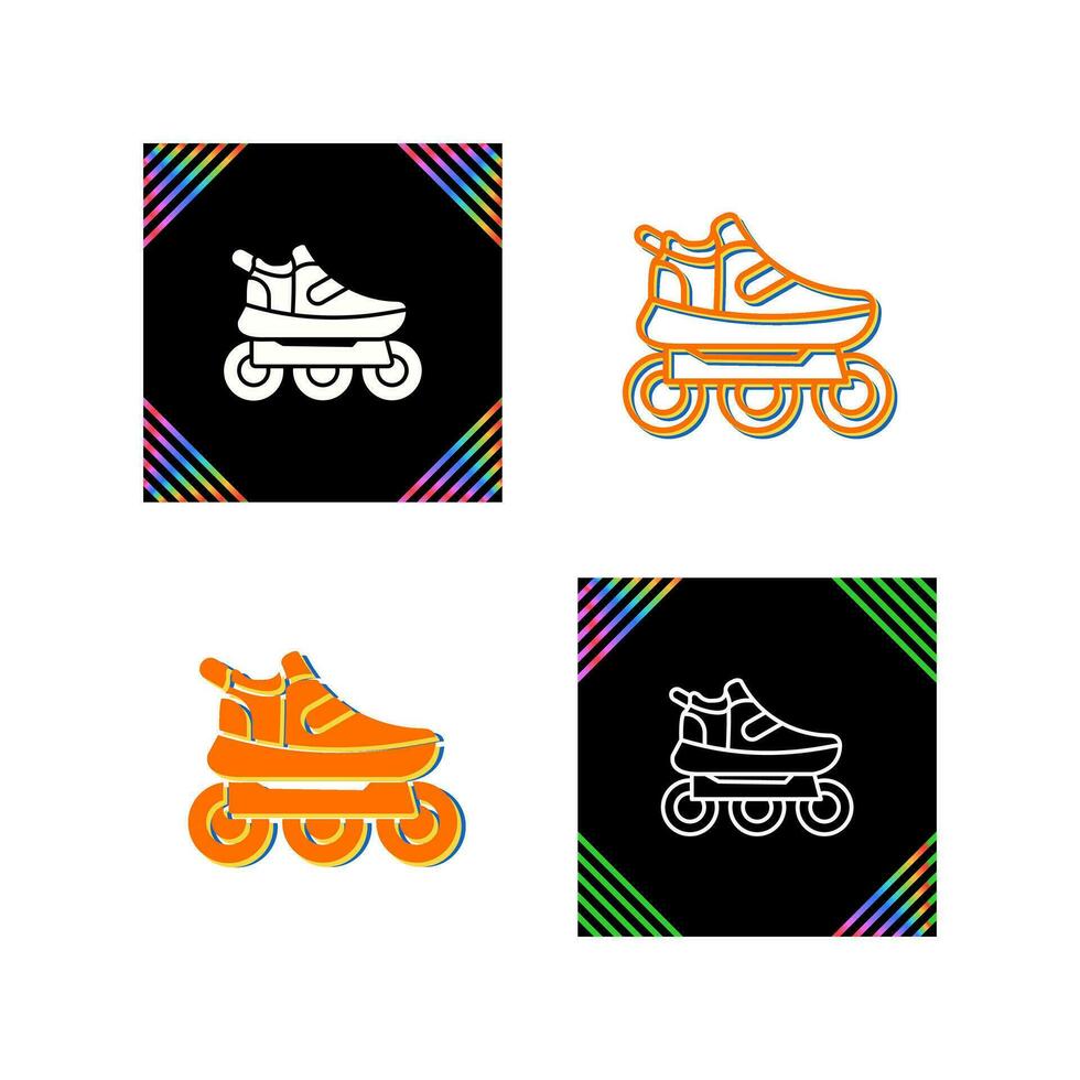 Roller Skates Vector Icon