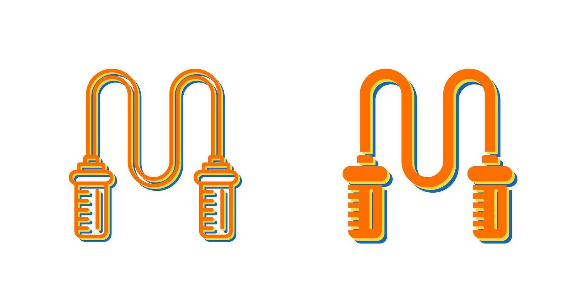 Jumping Rope Vector Icon