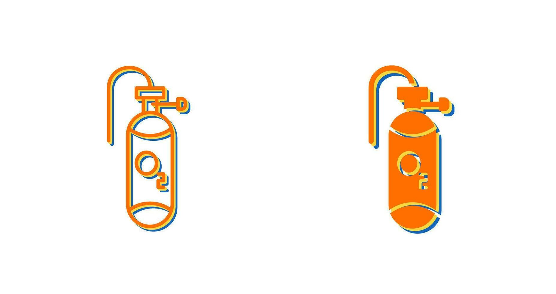 Oxygen Tank Vector Icon