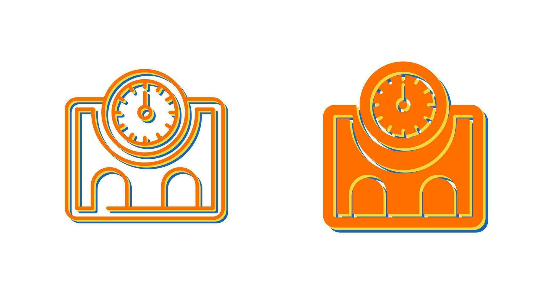 Weight Scale Vector Icon