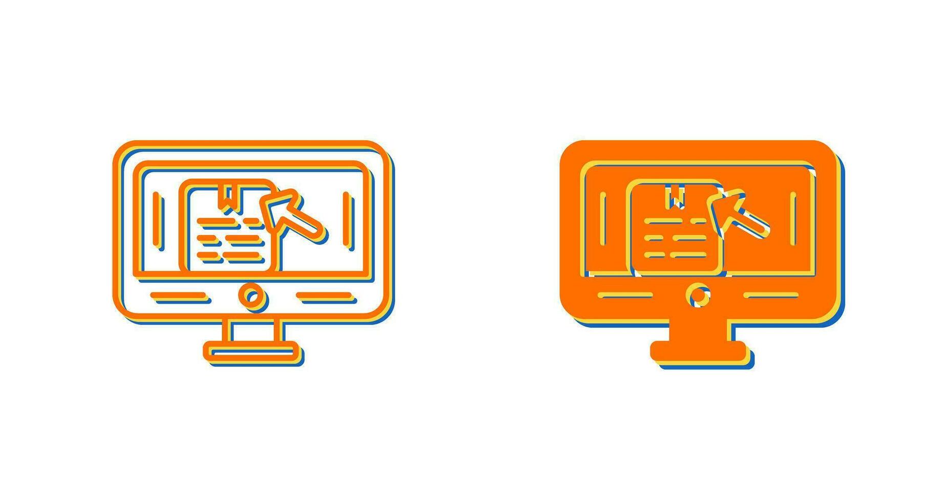 Digital Booking Vector Icon