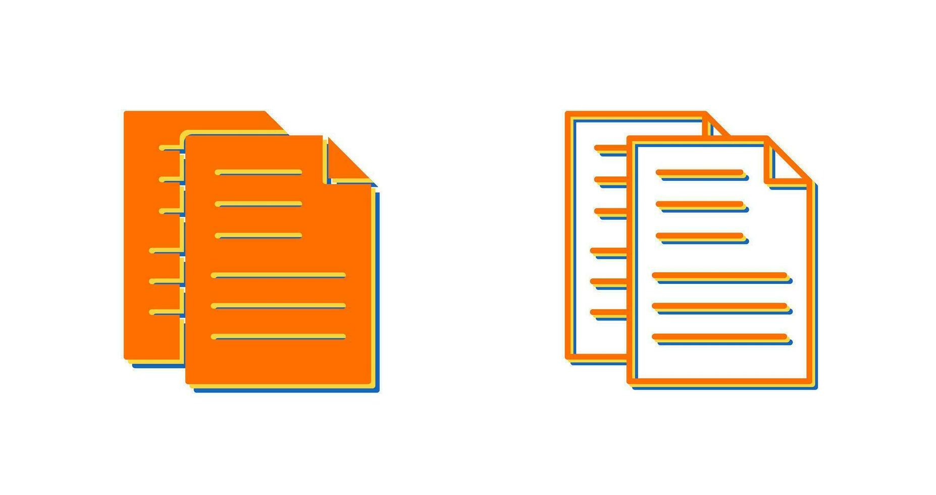 Files Vector Icon