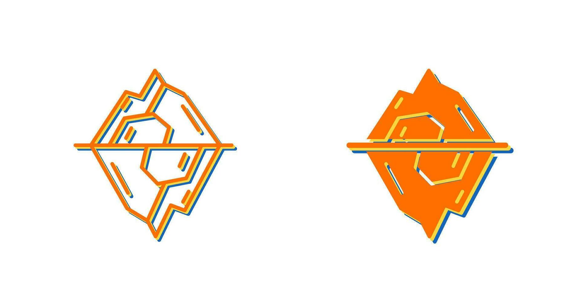 Iceberg Vector Icon