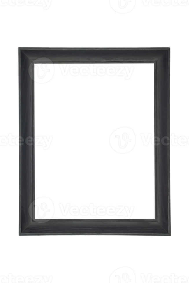 Isolated Black Wood Frame 28591042 PNG