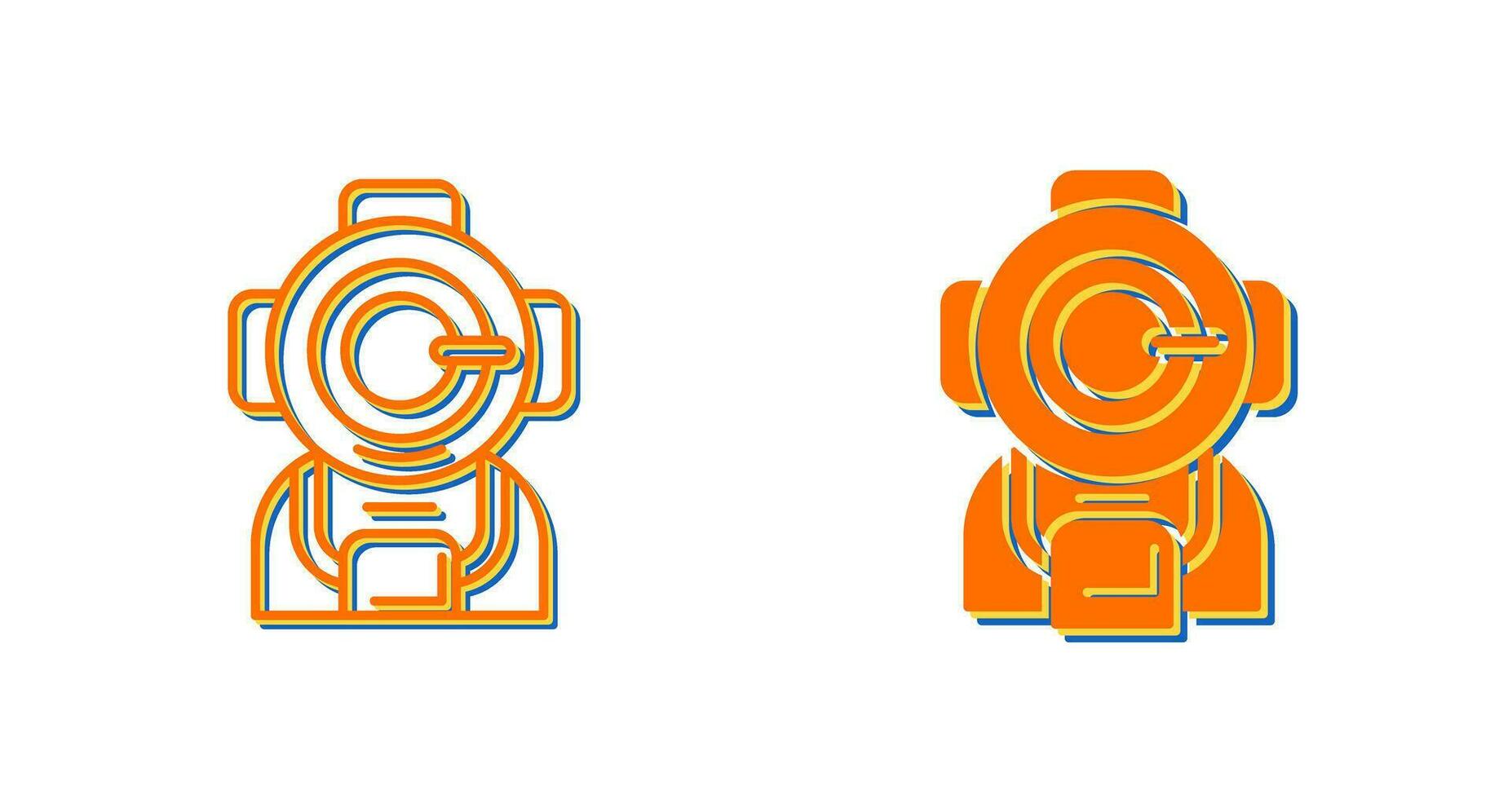 Diving Helmet Vector Icon