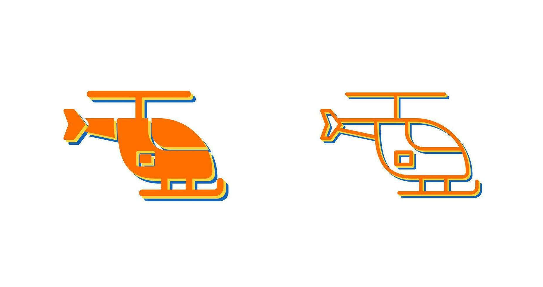 Helicopter Vector Icon