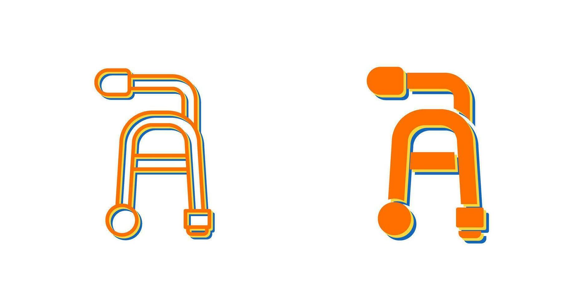 Walker Vector Icon