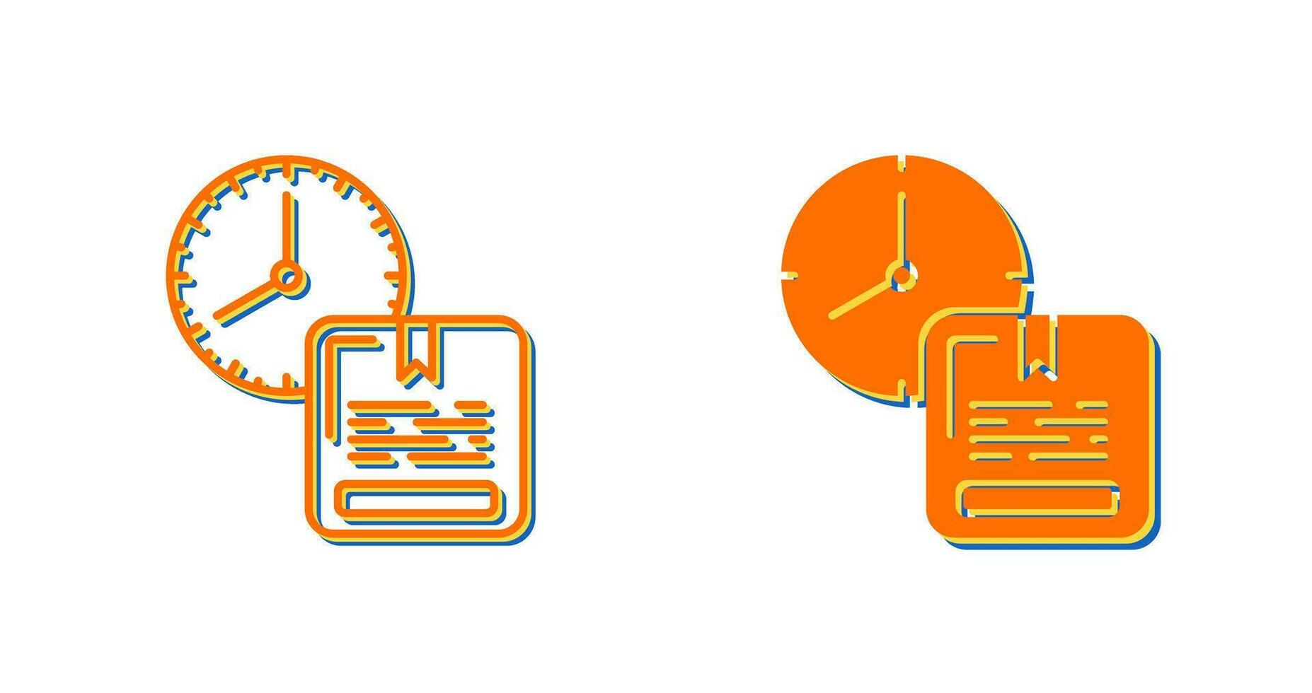 On Time Delivery Vector Icon