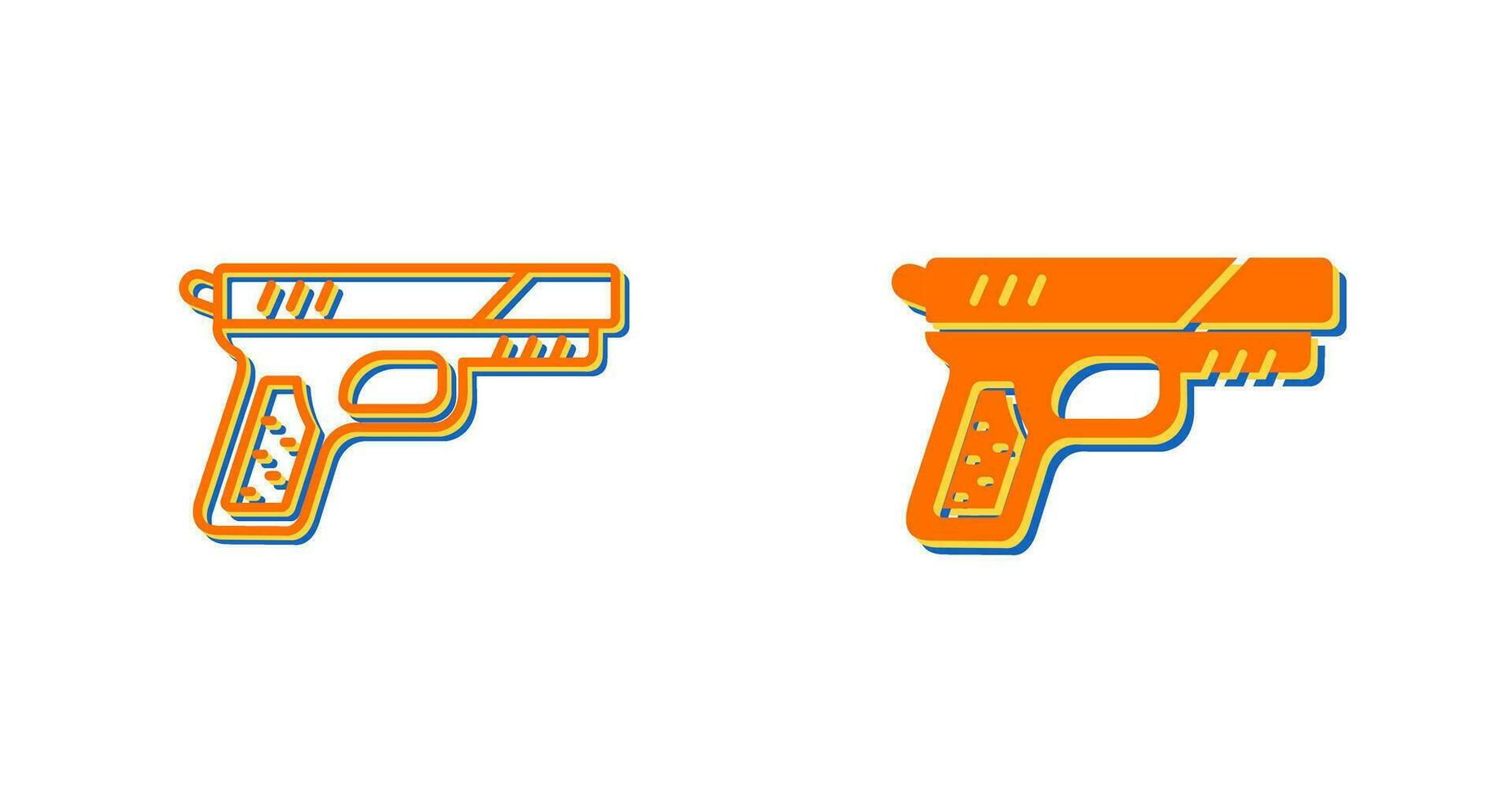 Pistol Vector Icon