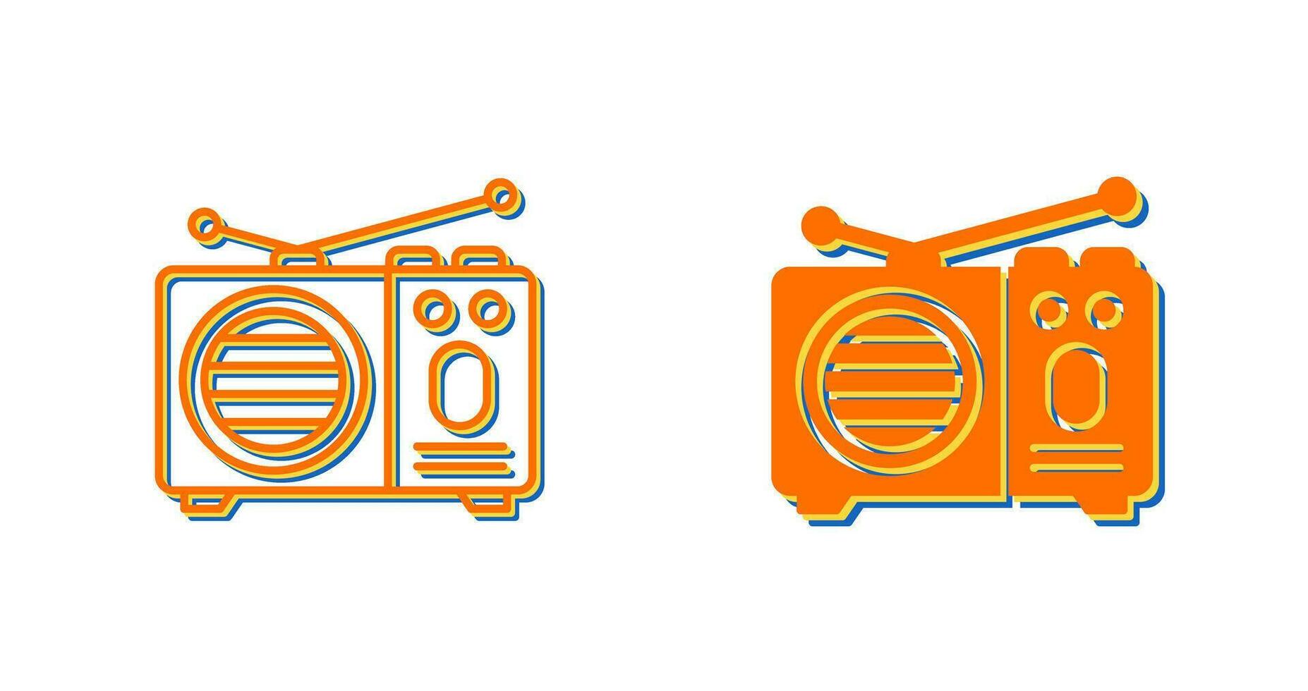 Radio Vector Icon