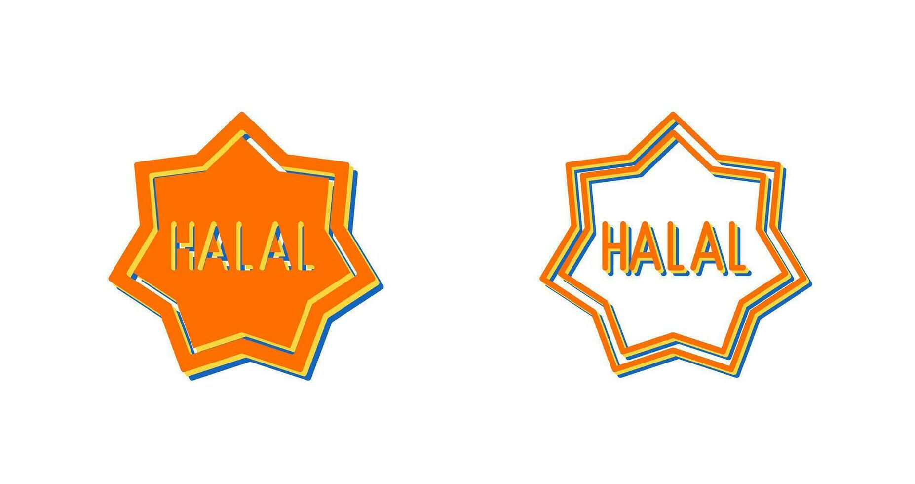 Halal Vector Icon
