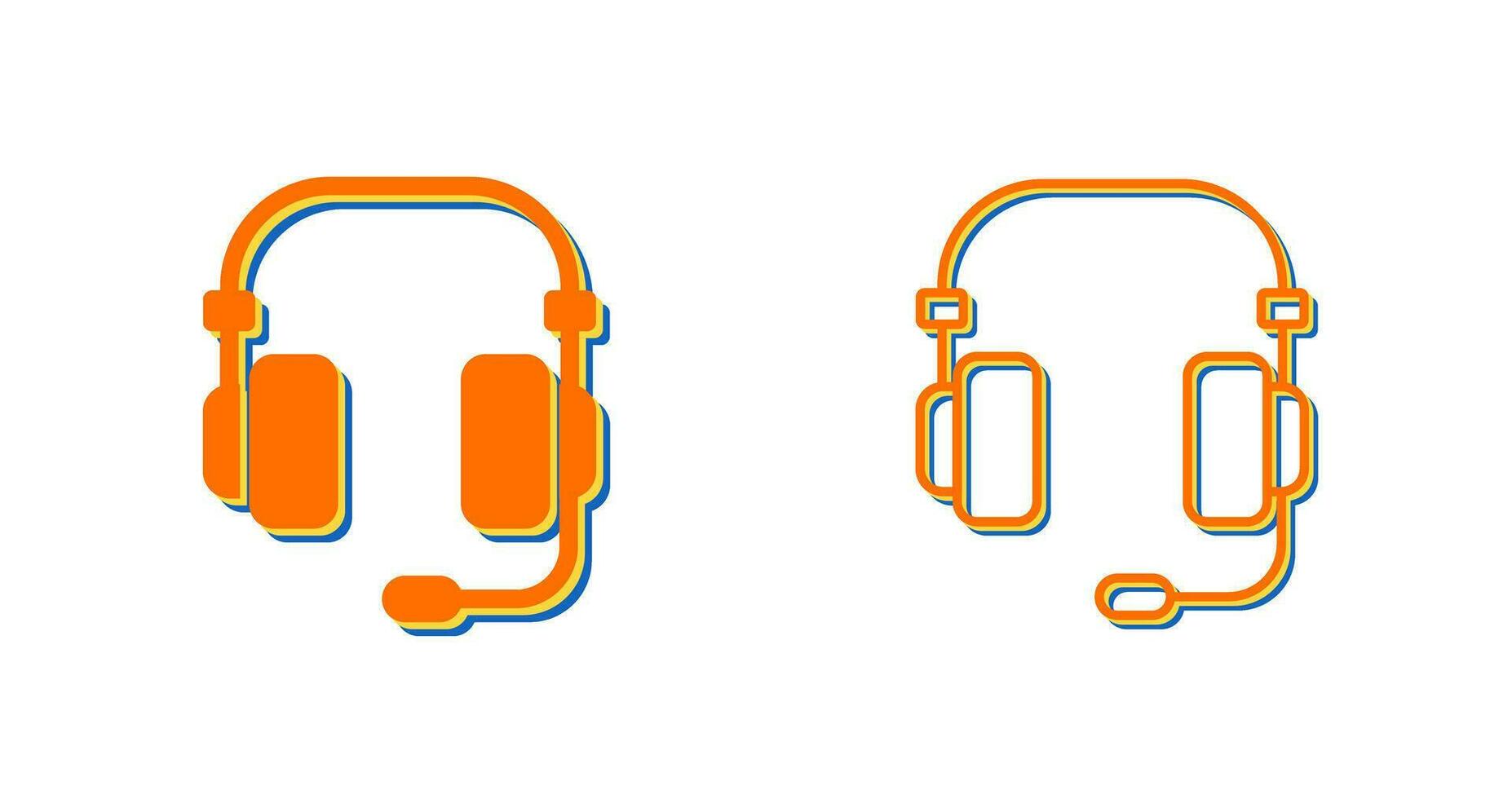 Headset Vector Icon