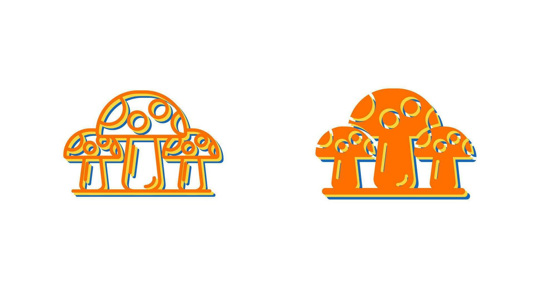 Mushroom Vector Icon