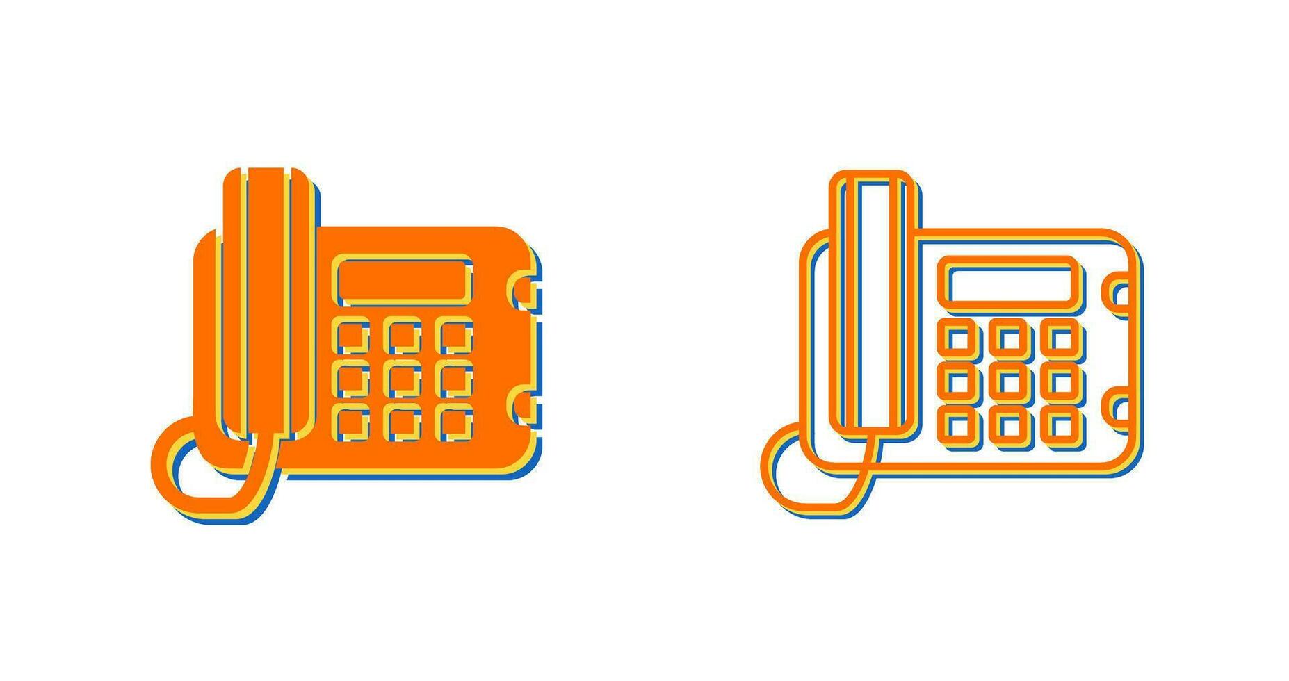 Telephone Vector Icon