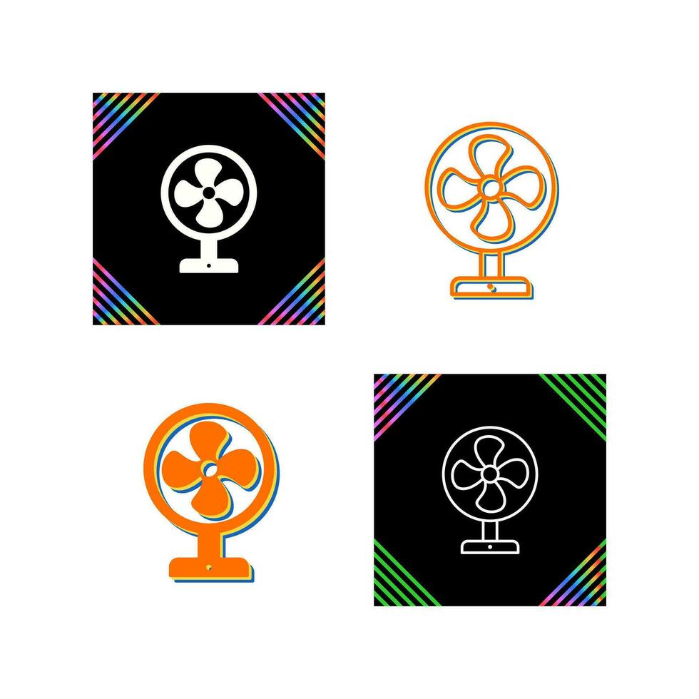 Electric Fan Vector Icon