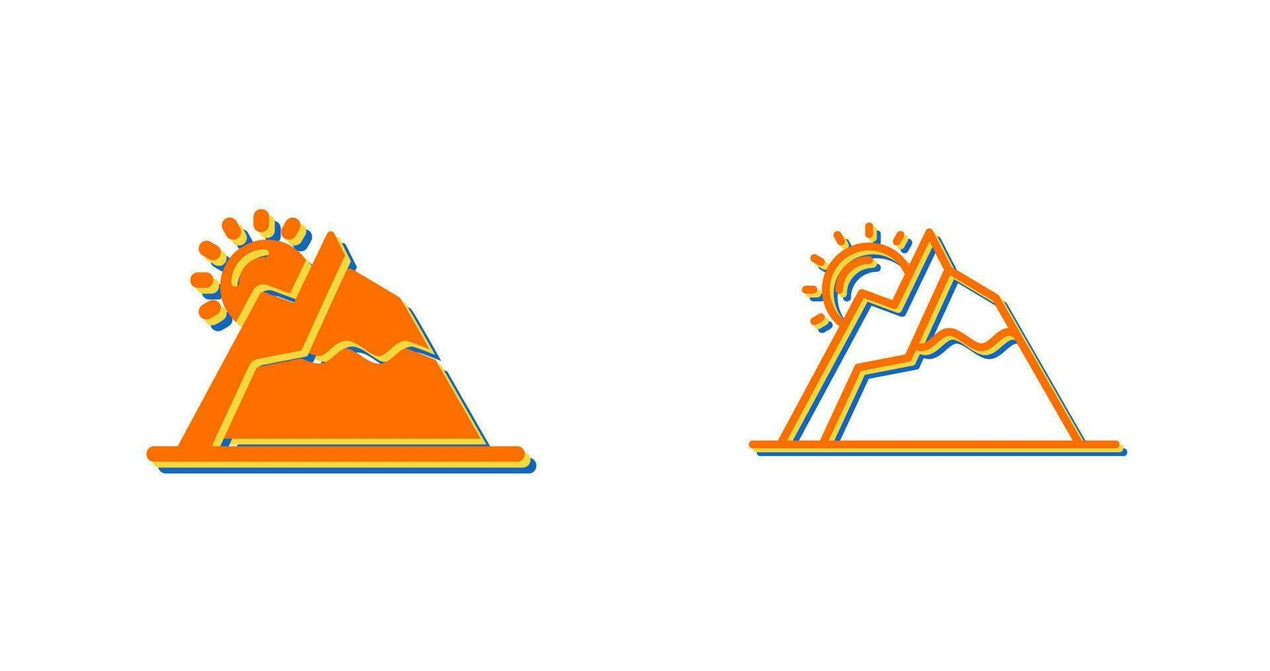 Mountain Vector Icon