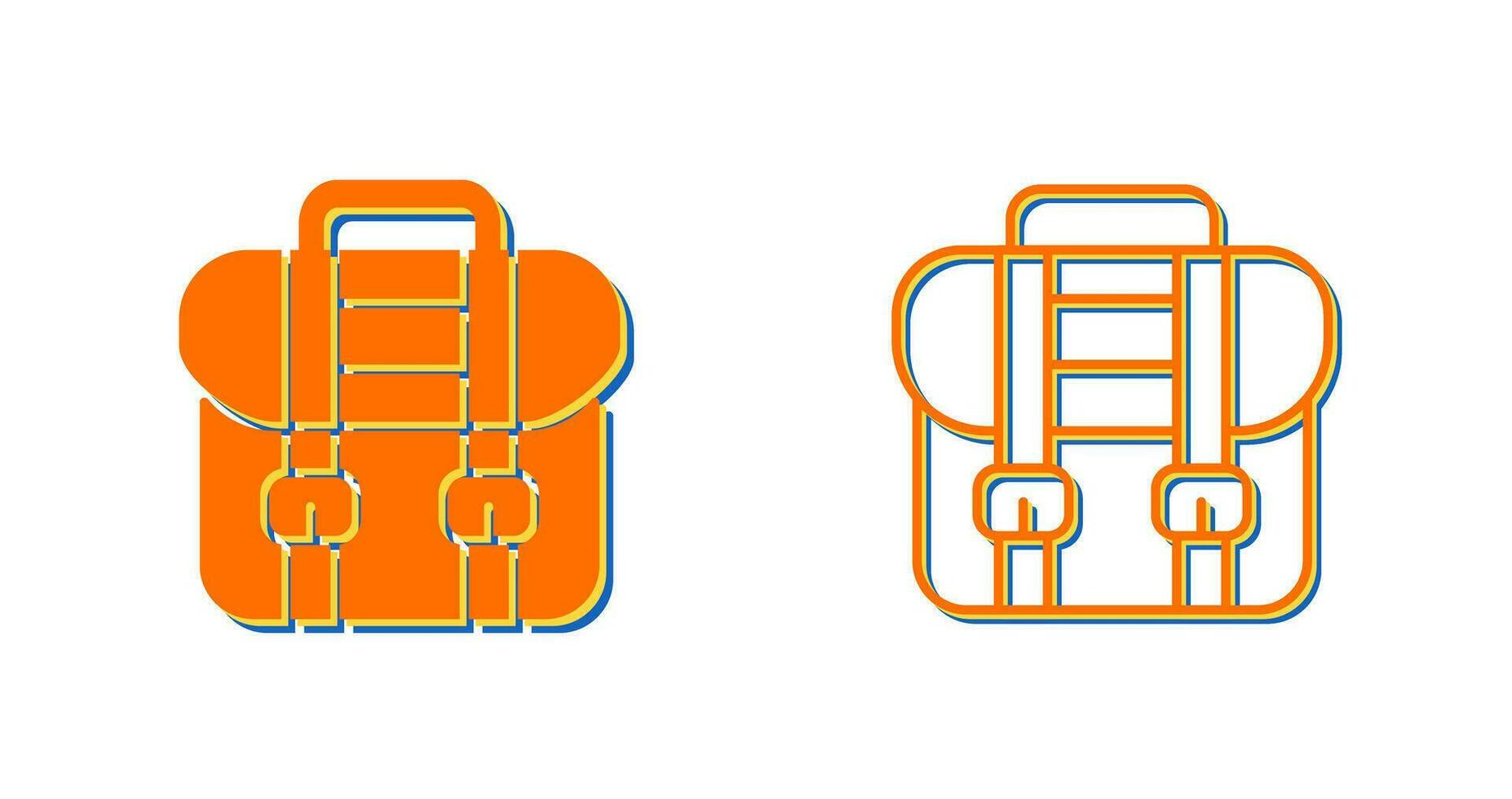 Suitcases Vector Icon