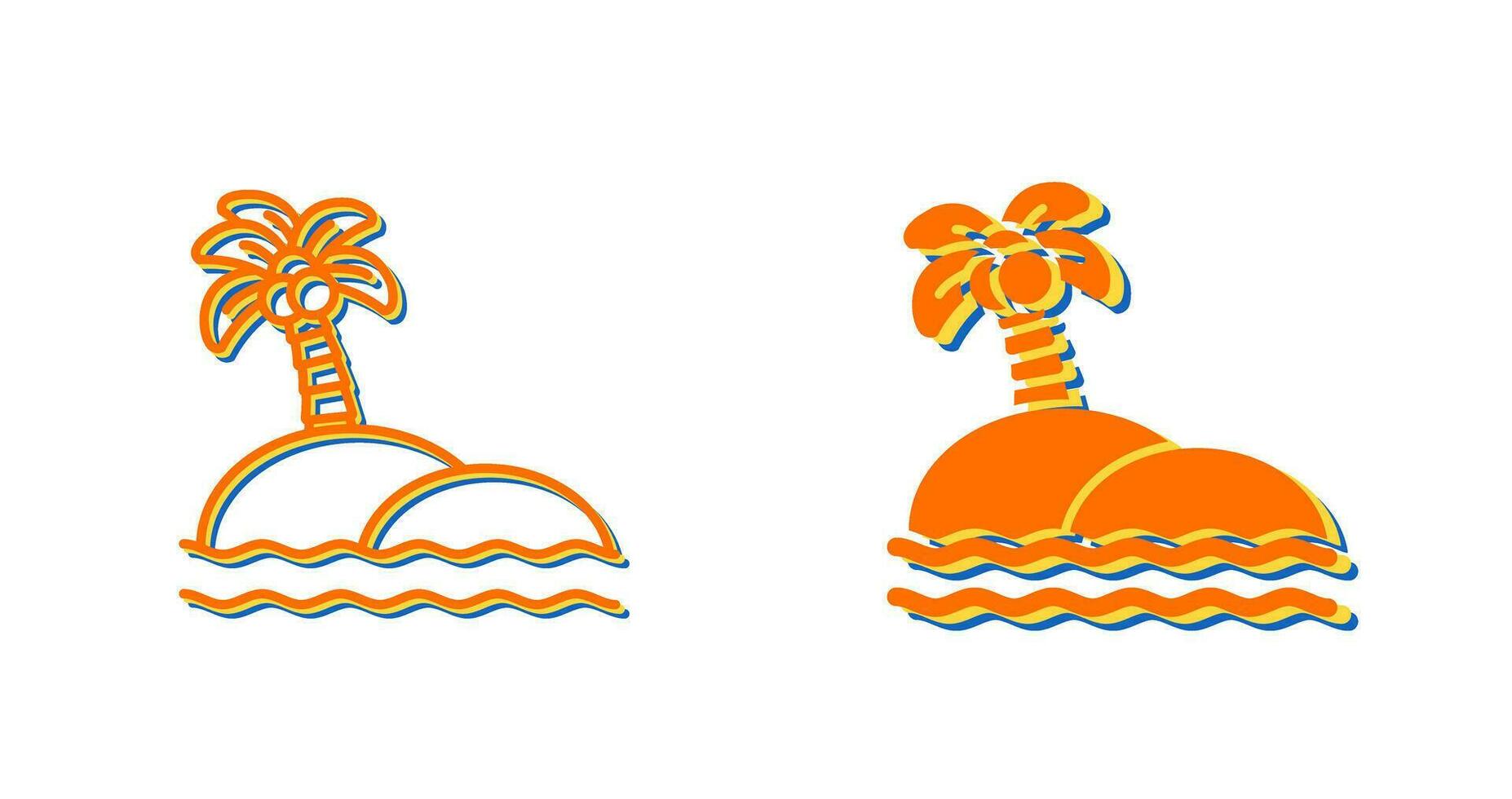Island Vector Icon