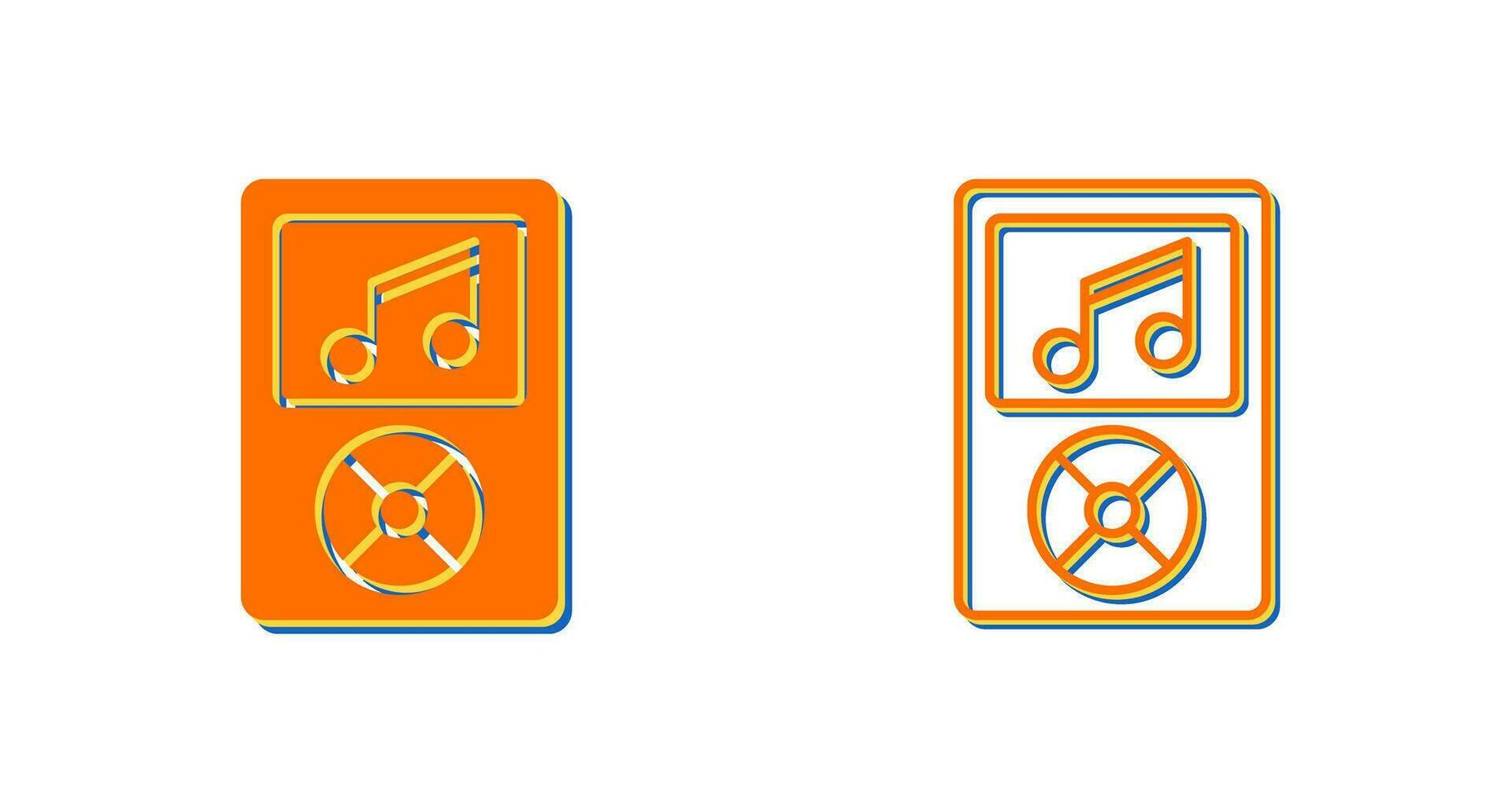 Music Player Vector Icon