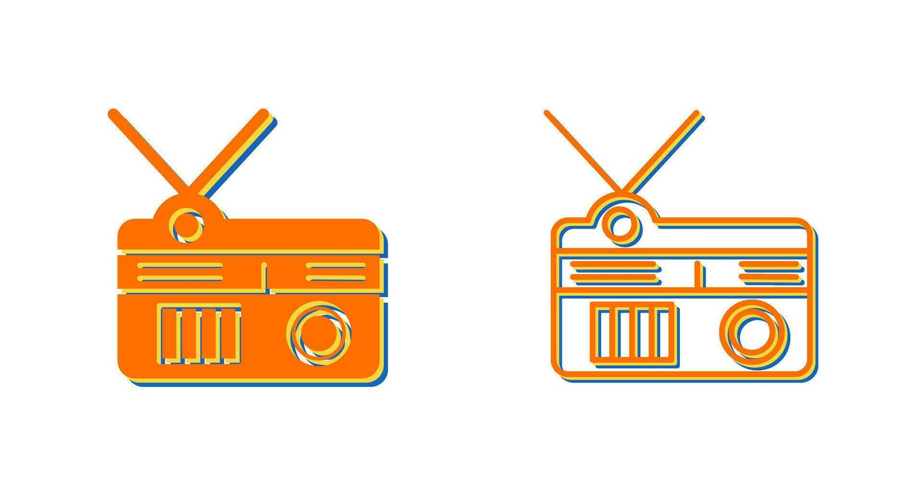 Radio Vector Icon