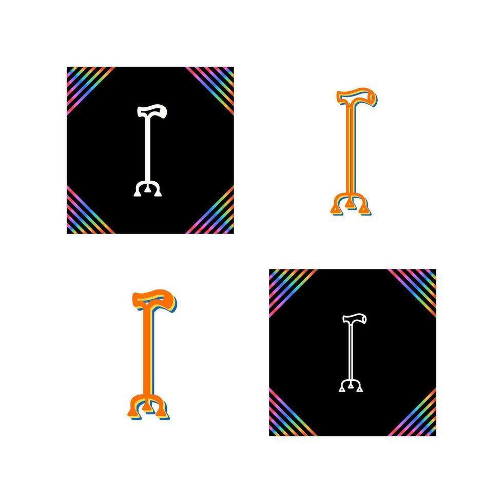 Walking Stick Vector Icon