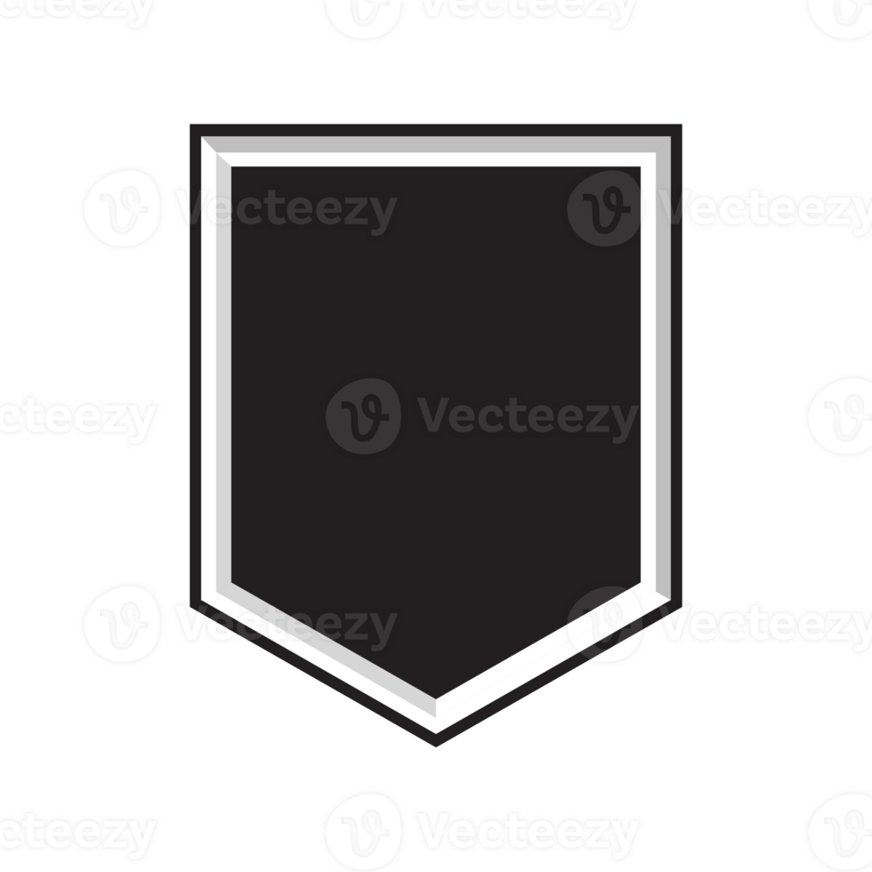 Shield badge elements png