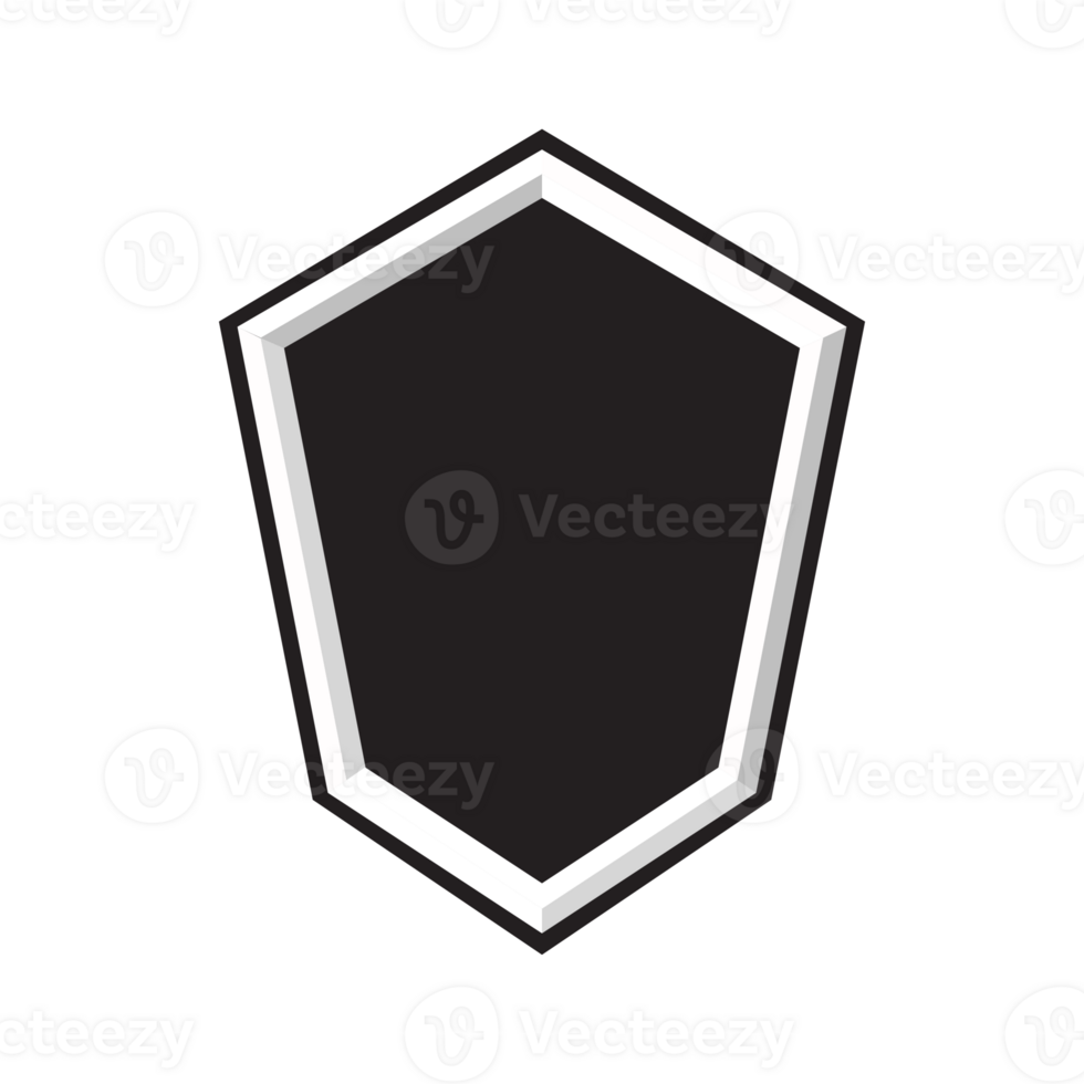 Shield badge elements png