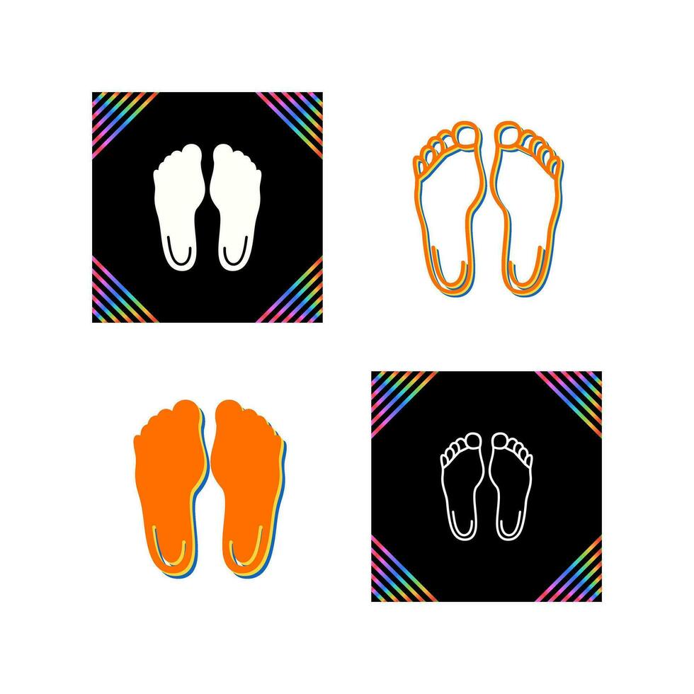 Feet Vector Icon