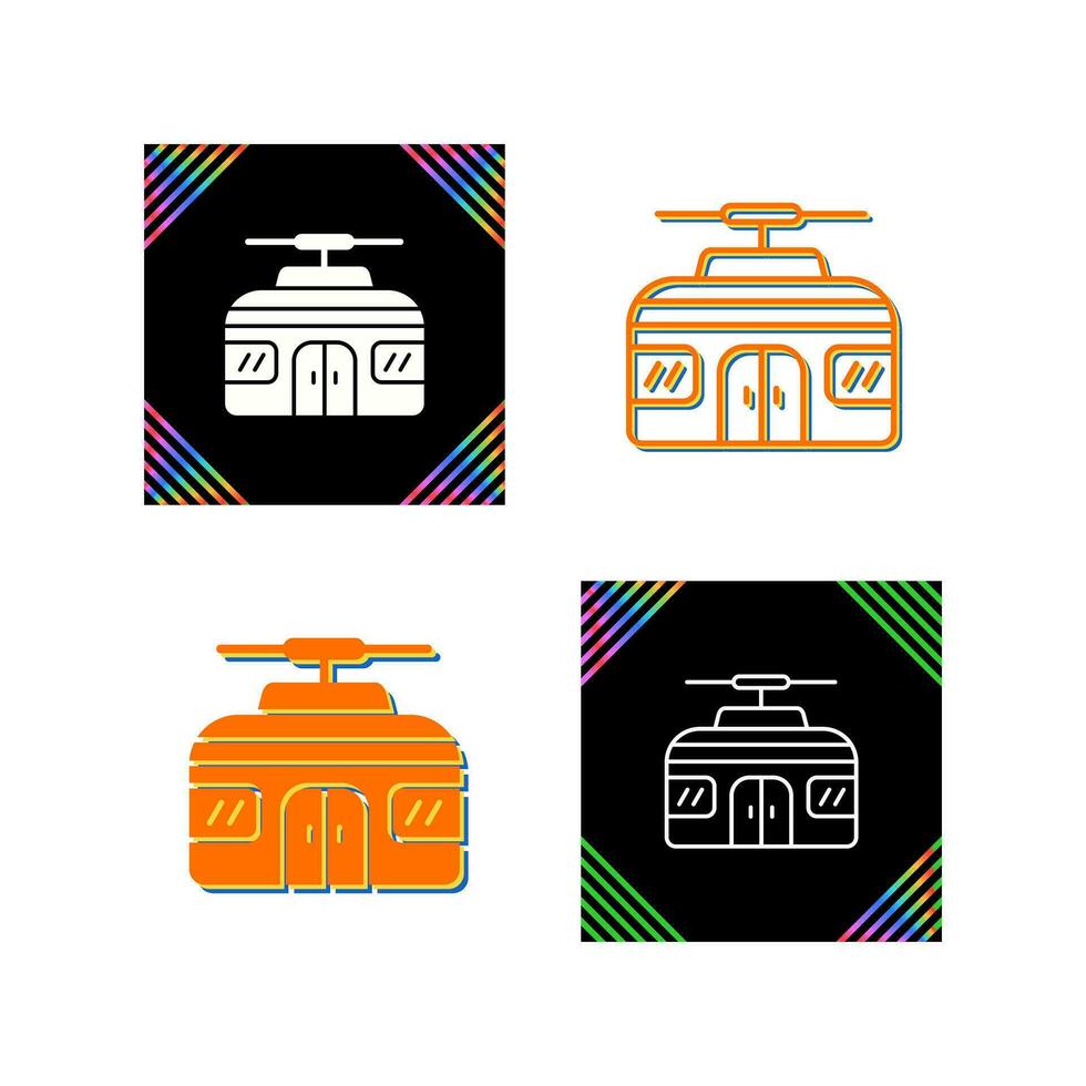 Cable Car Vector Icon