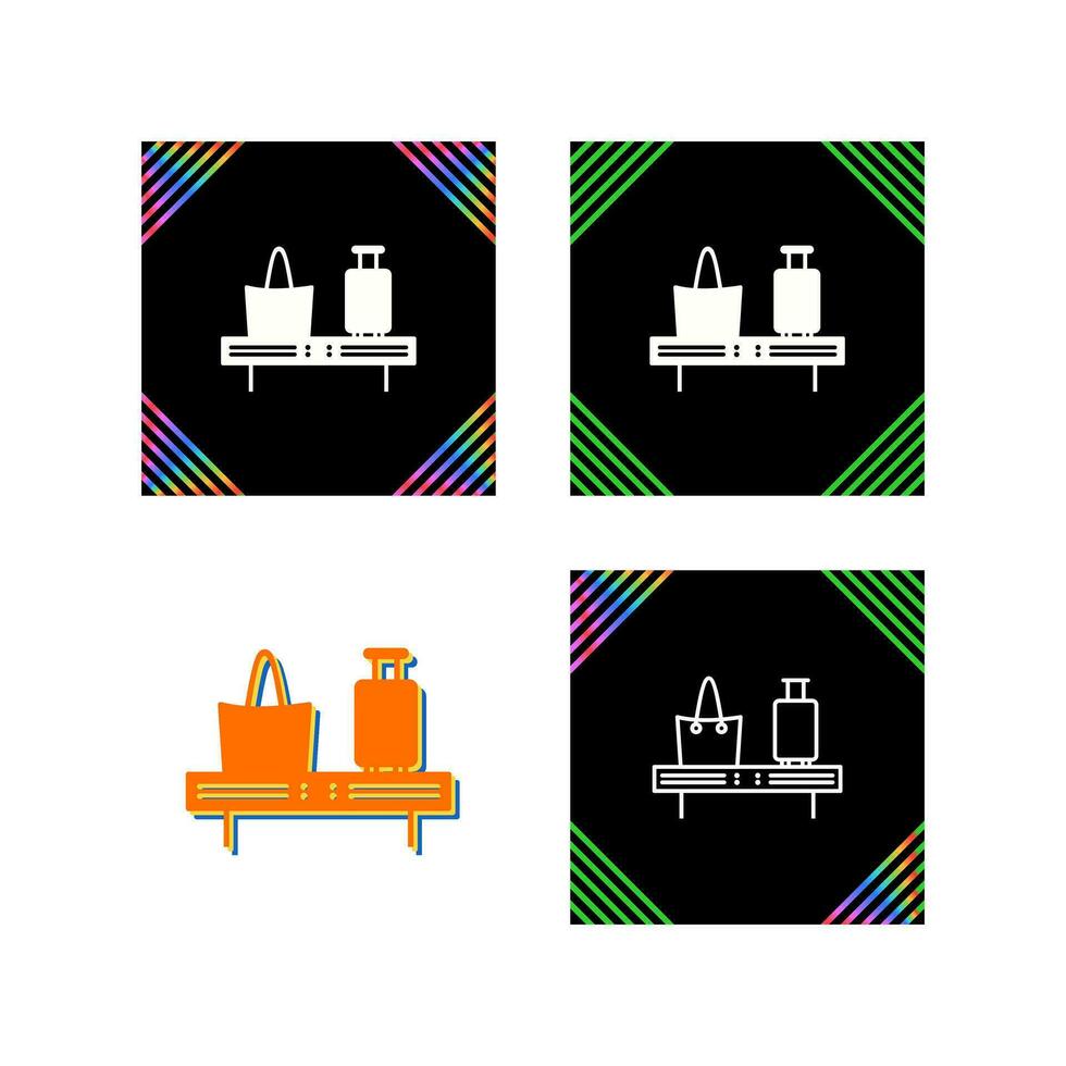 Luggage Carousel Vector Icon
