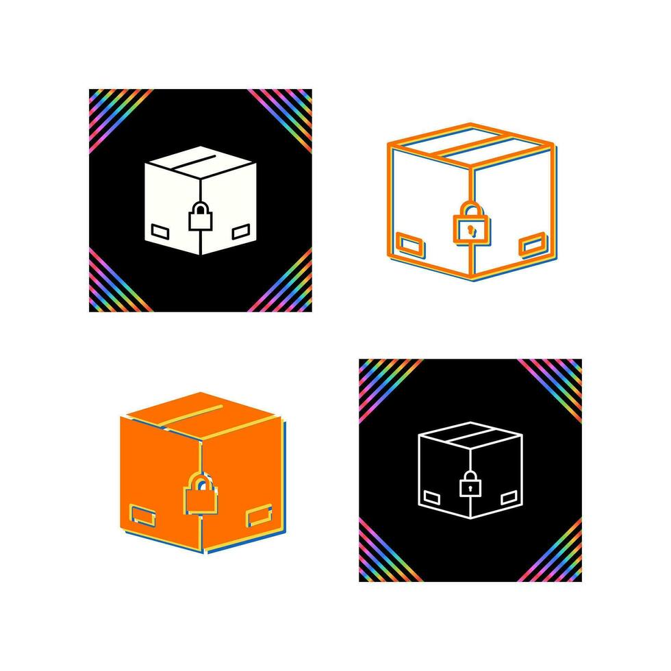 Secure Package Vector Icon