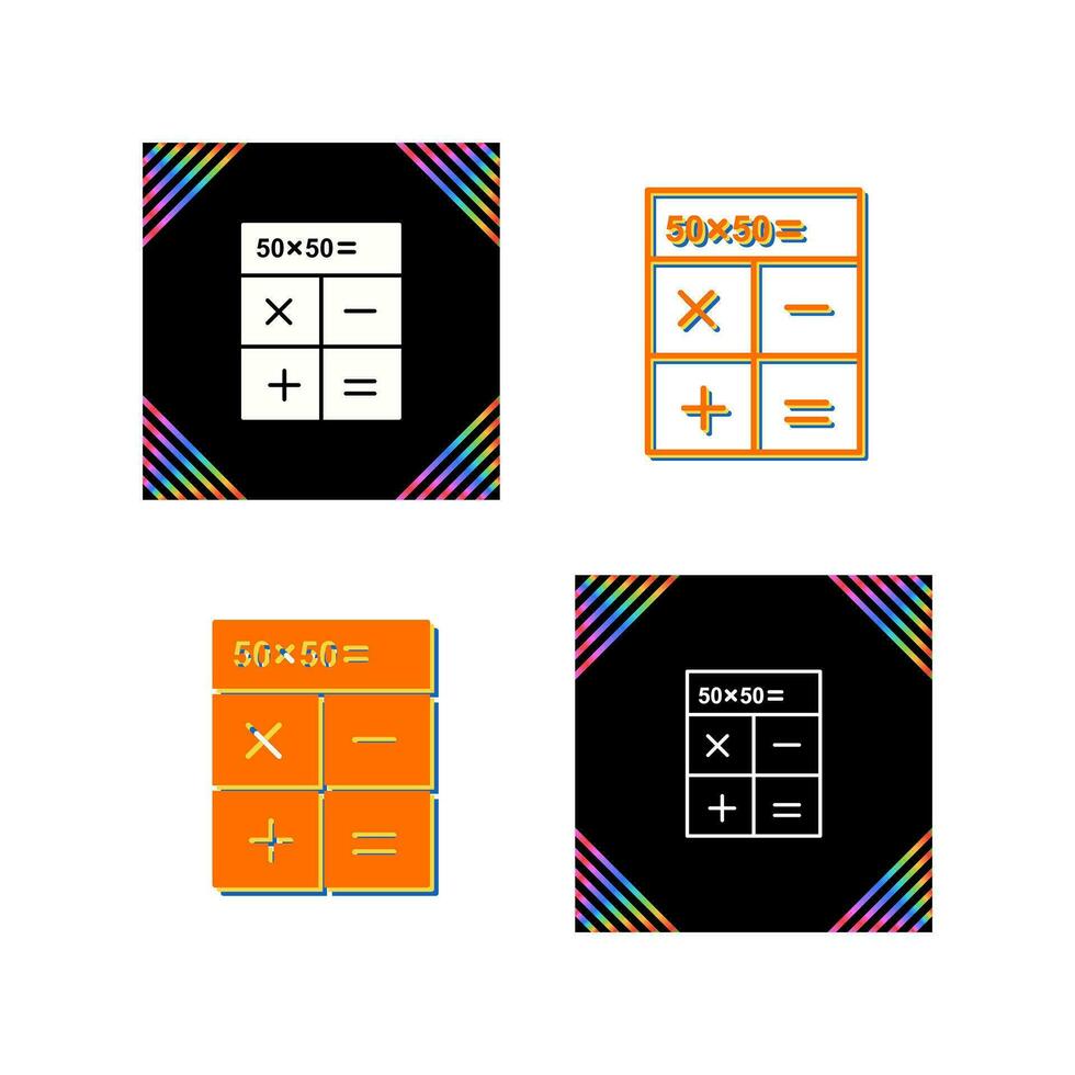 Calculations Vector Icon