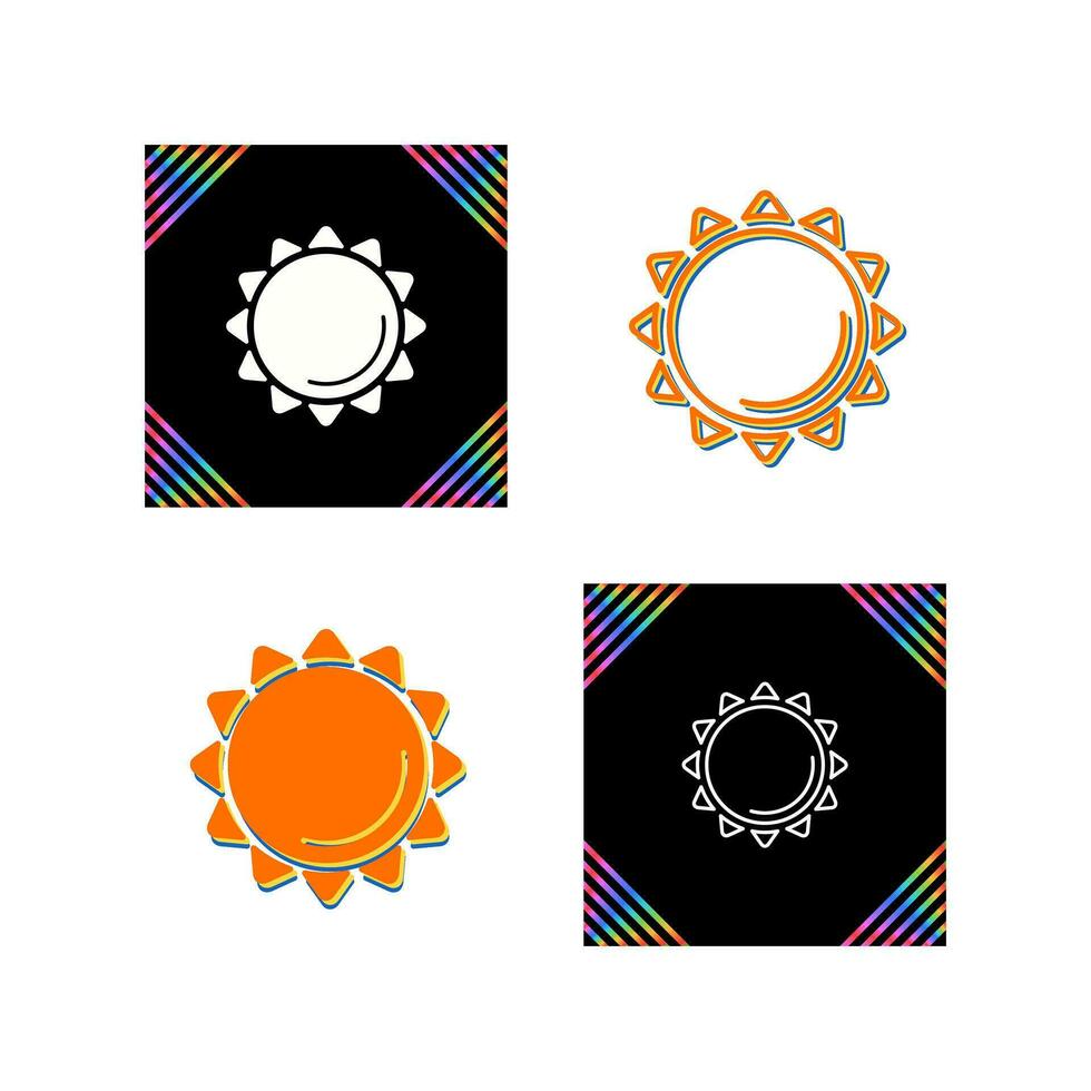 Sun Vector Icon