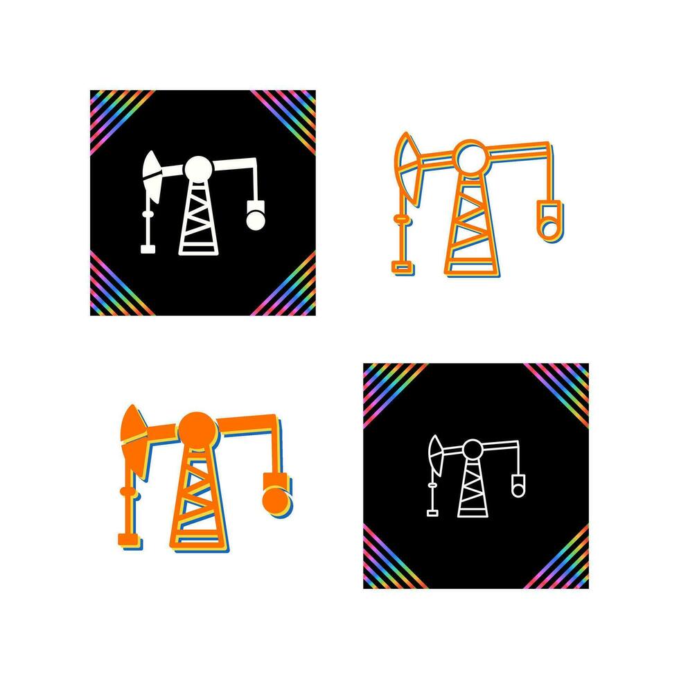 Pumpjack Vector Icon