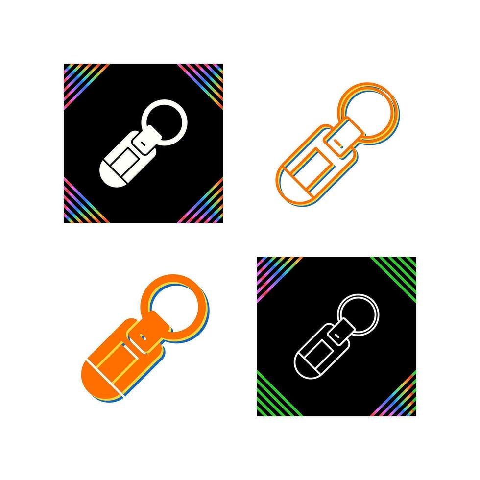 Keychain Vector Icon