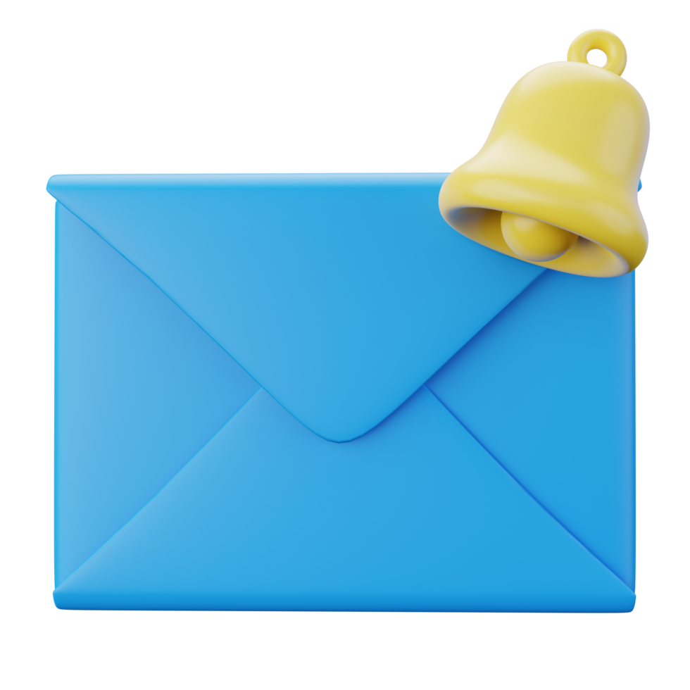 3d e-post underrättelse png