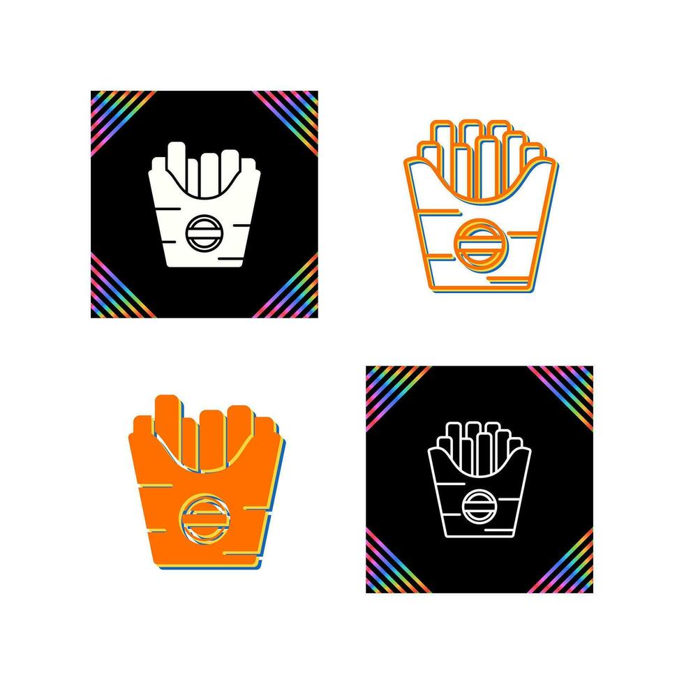 French Fries Vector Icon