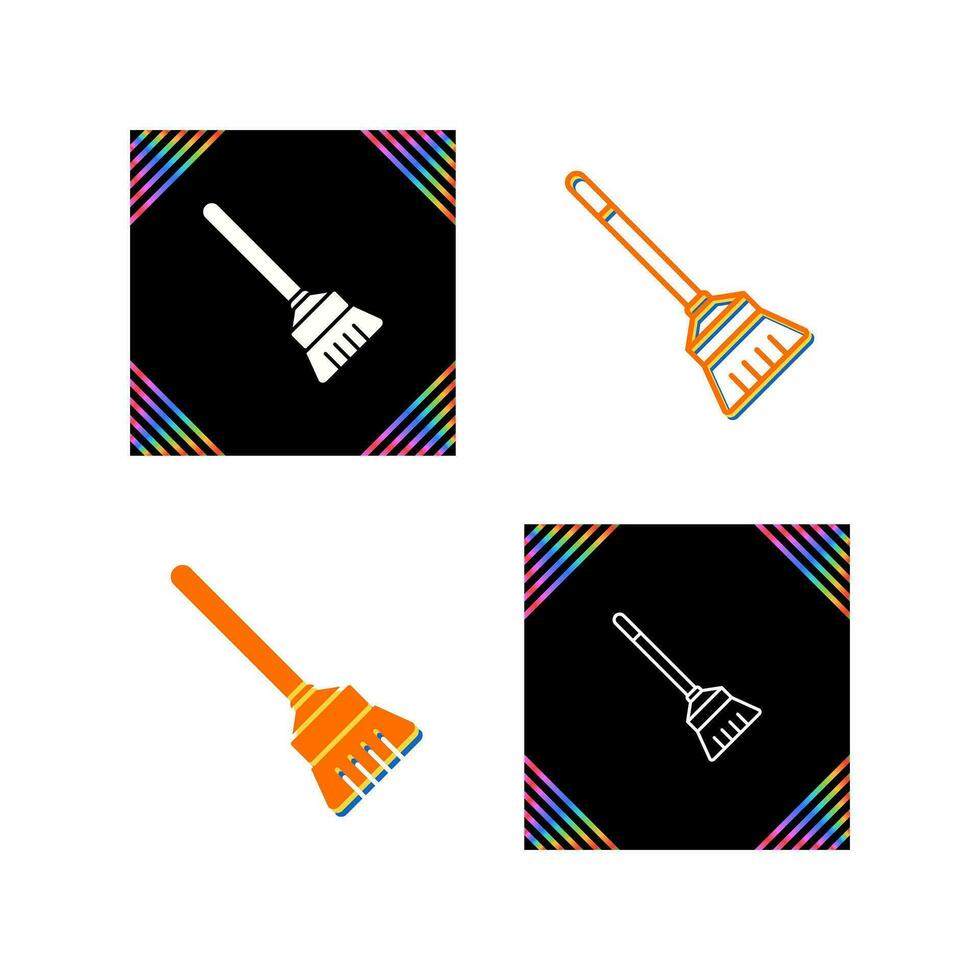 Broom Vector Icon