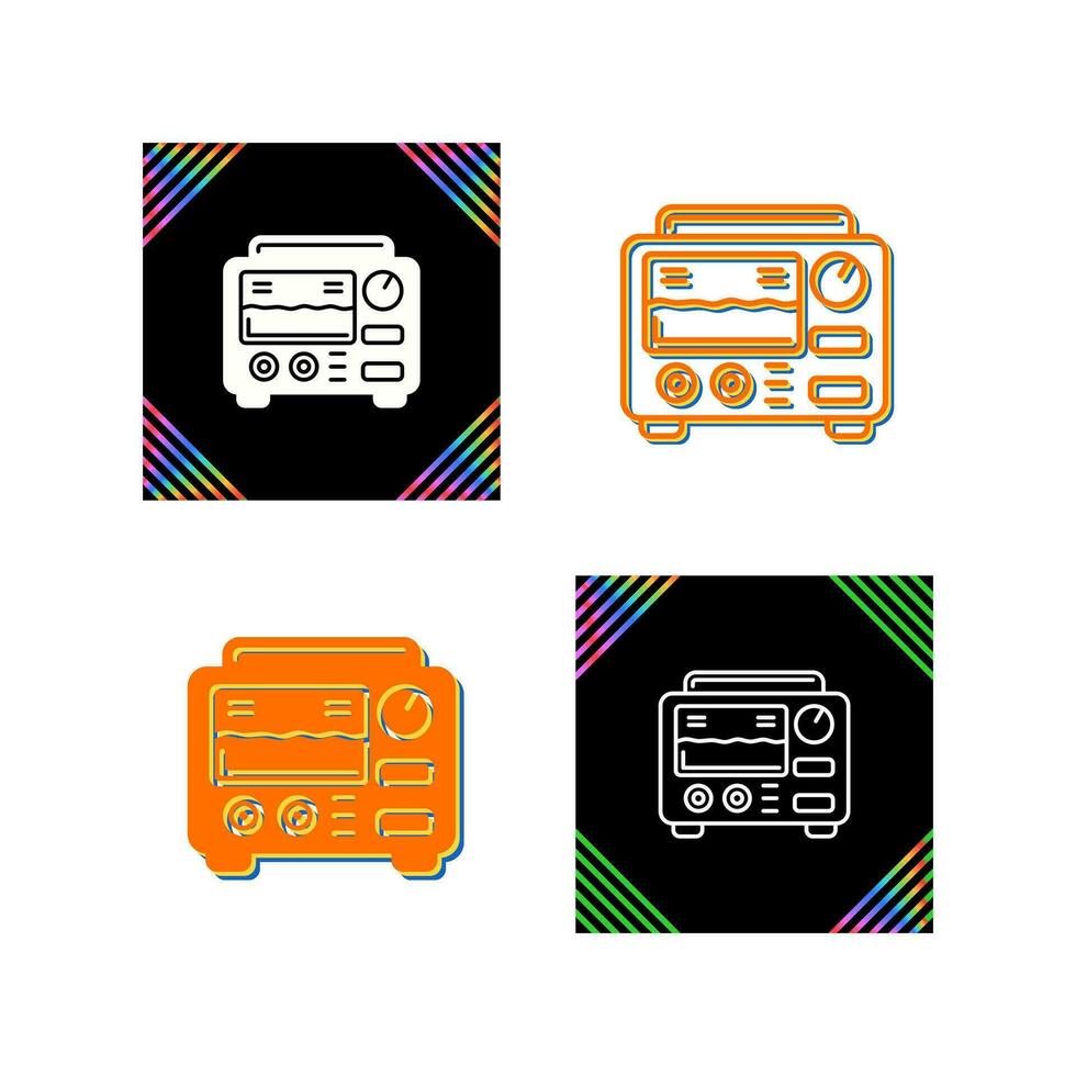 Oscilloscope Vector Icon