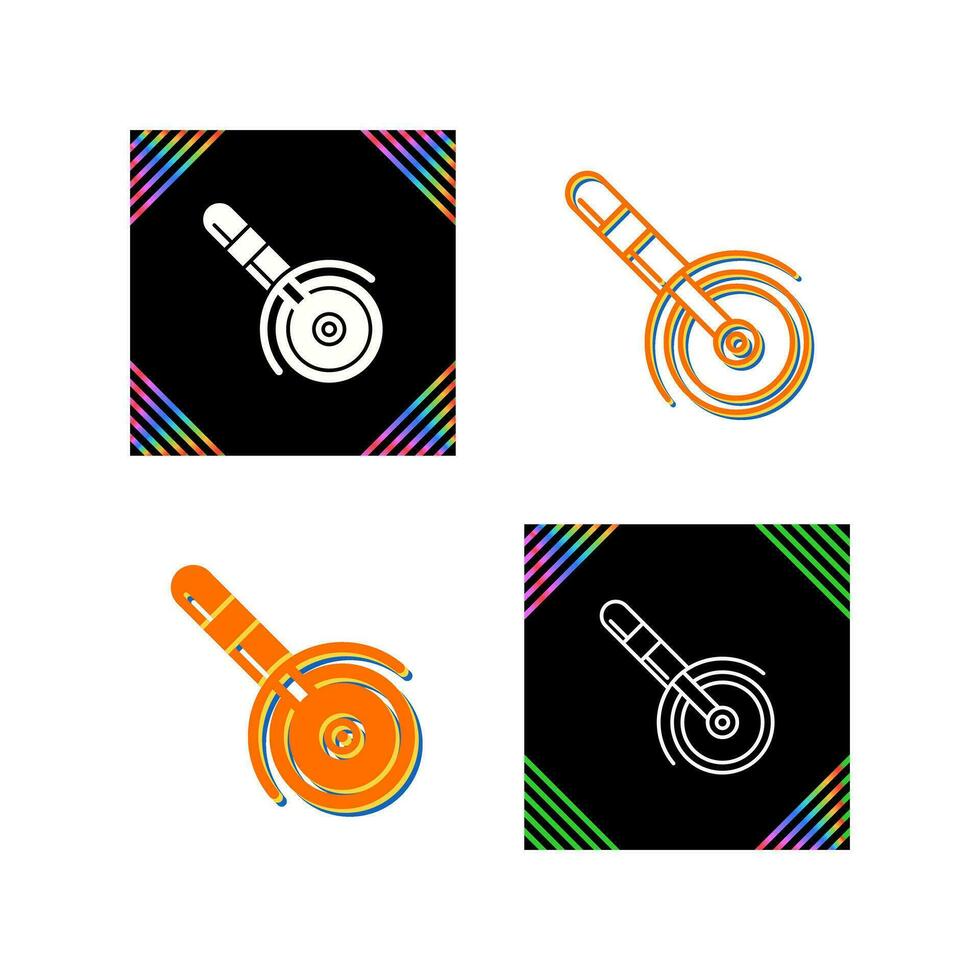 Pizza Cutter Vector Icon