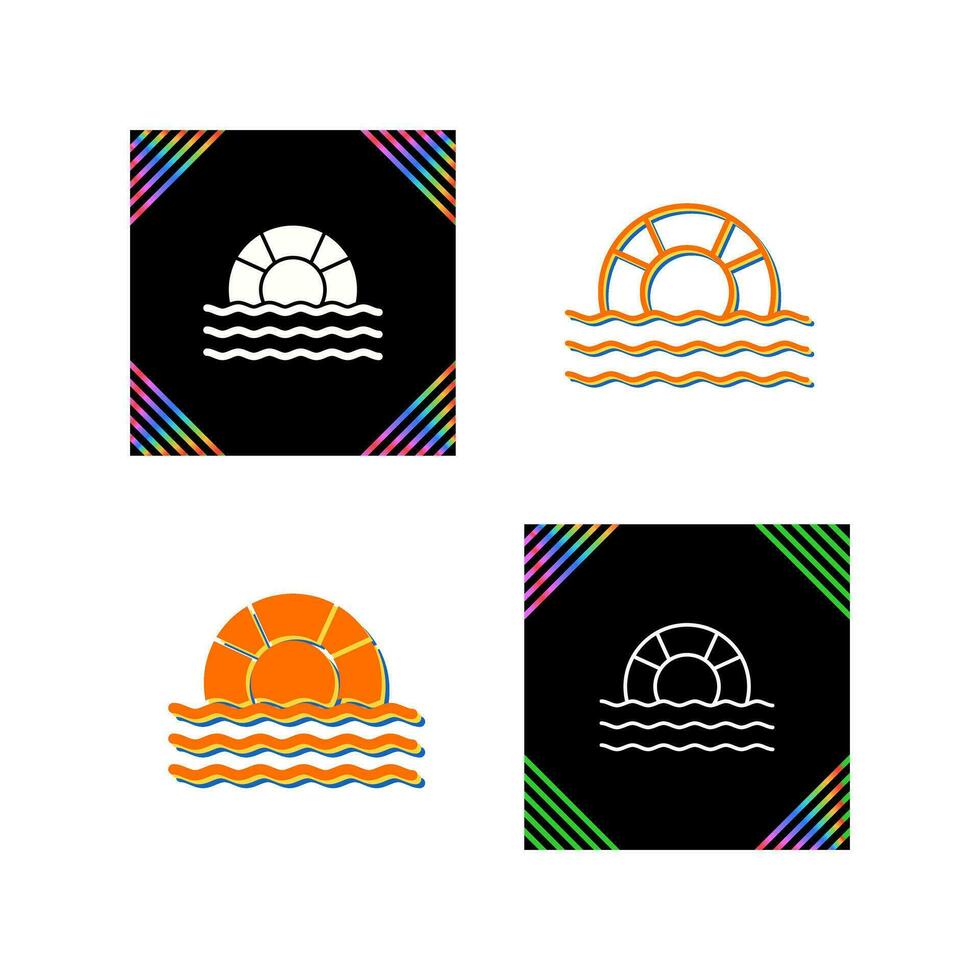Float Vector Icon