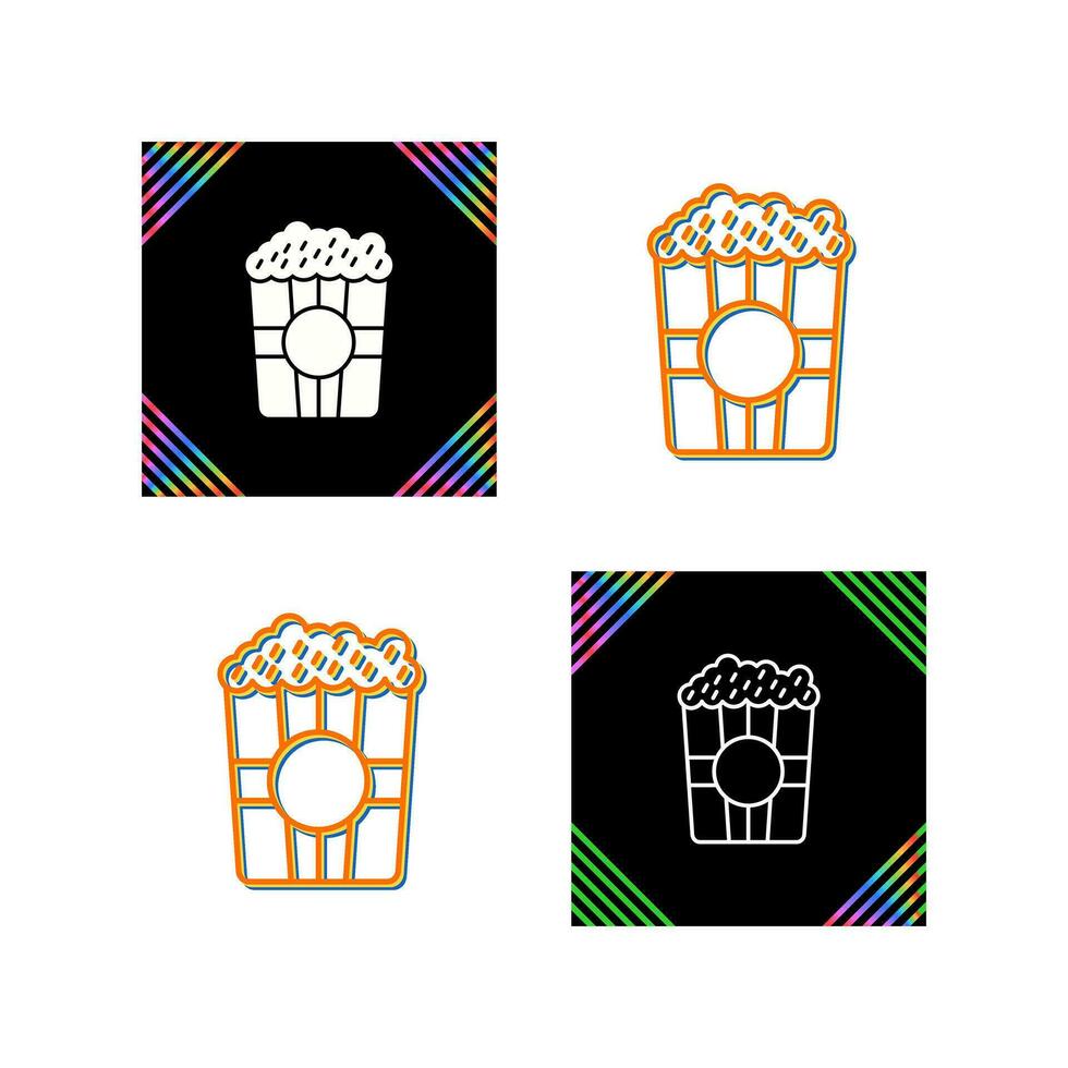 Popcorn Vector Icon