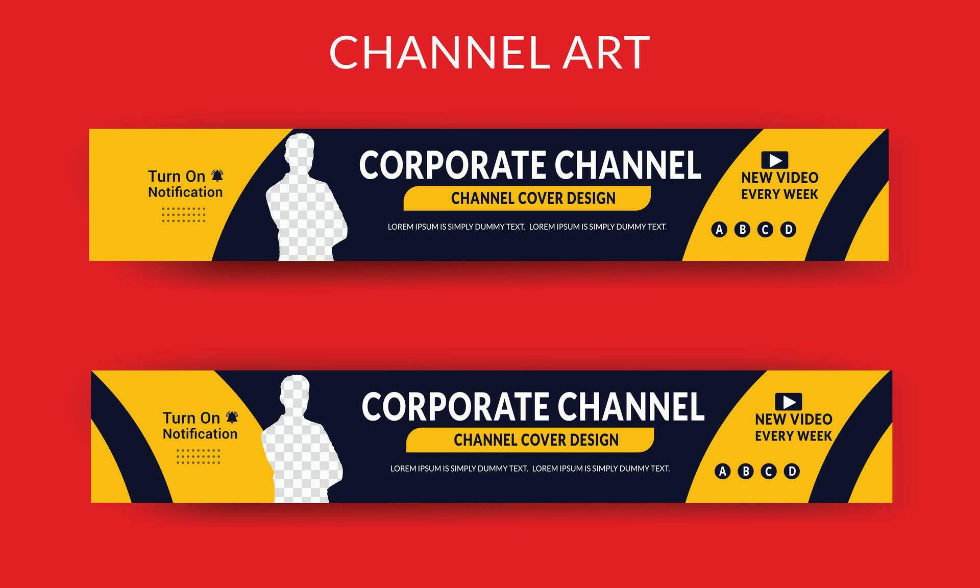 Youtube Channel Banner Template, Youtube Channel Cover Photo, Channel